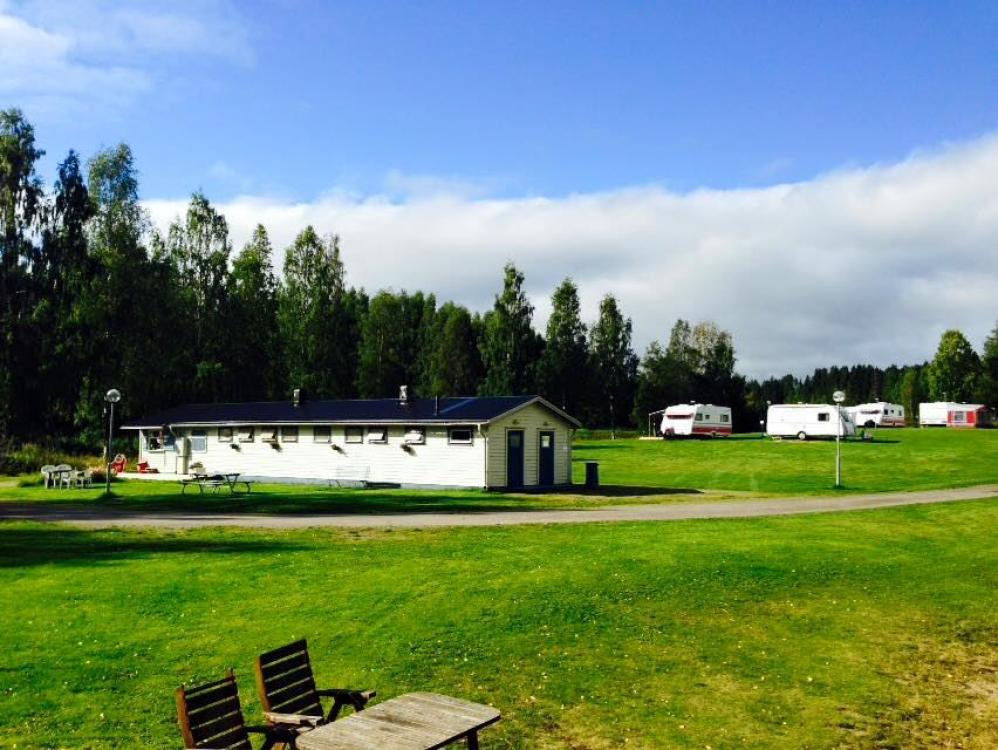Delsbo Camping Husvagnsplatser Stugor Hälsingland
